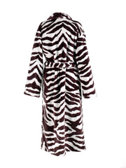 Badjas Zebra Brown - 100% Polyester