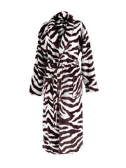 Badjas Zebra Brown - 100% Polyester