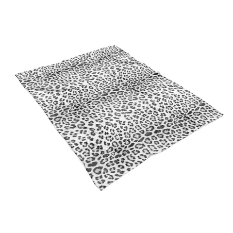 Zohome Plaid Snow Leopard Grey - 100% Polyester