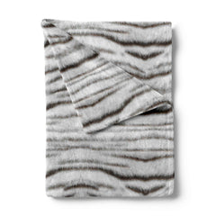 Zohome Plaid Siberian White Tijger Grey - 100% Polyester