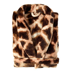 Badjas Giraffe Brown - 100% Polyester