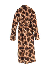 Badjas Giraffe Brown - 100% Polyester