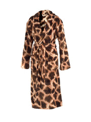 Badjas Giraffe Brown - 100% Polyester