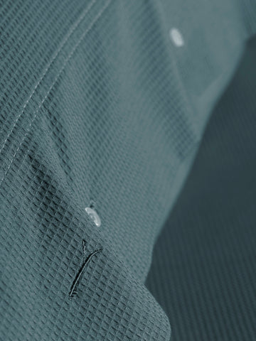 Yellow Dekbedovertrek Cialda Dusk Blue - 100% Katoen