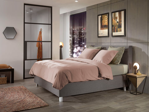 Yellow Dekbedovertrek Cialda Shady Pink - 100% Katoen