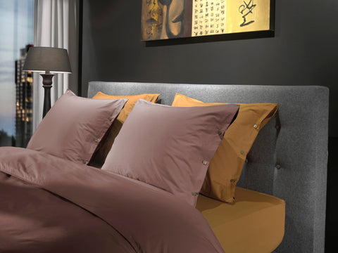 Yellow Dekbedovertrek Percale Canyon Rose - 100% Katoen-Perkal