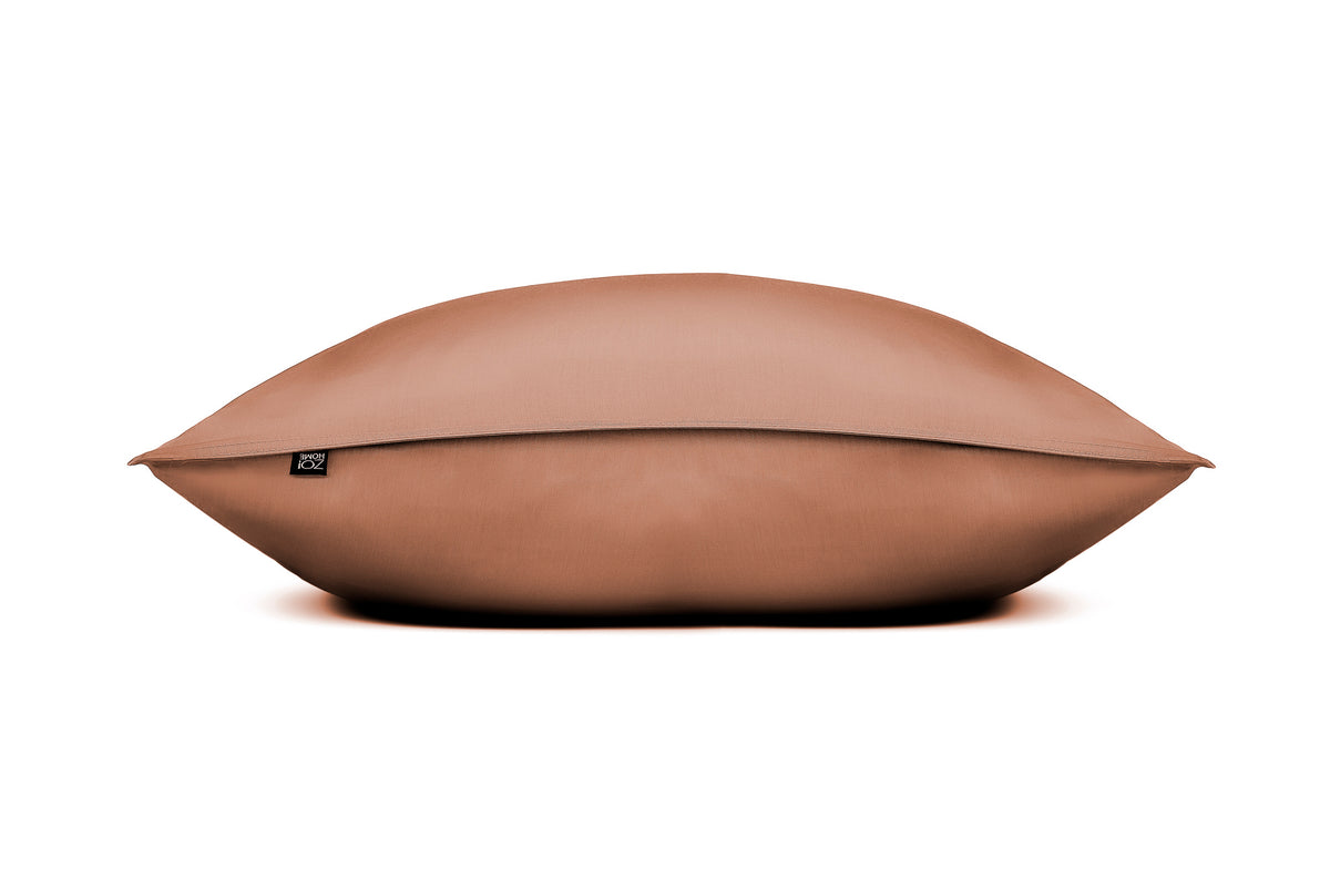 Zohome Kussensloop Satinado Canyon Rose - 100% Katoen-Satijn