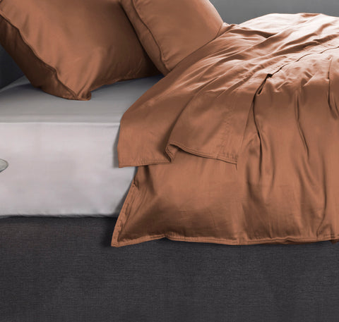 Zohome Laken Satinado Canyon Rose - 100% Katoen-Satijn