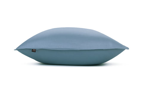 Zohome Kussensloop Satinado Riviera Blue - 100% Katoen-Satijn