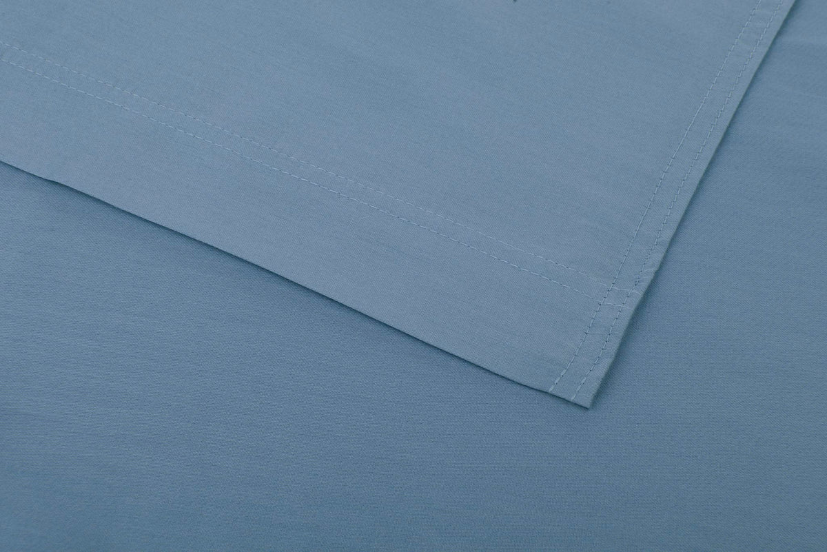 Zohome Laken Satinado Riviera Blue - 100% Katoen-Satijn