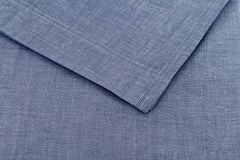 Laken Lino Bonnet Blue - 100% Katoen