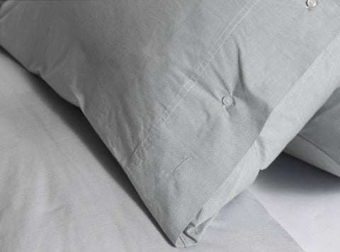 Yellow Dekbedovertrek Bassano Vapor Grey - 100% Katoen-Perkal