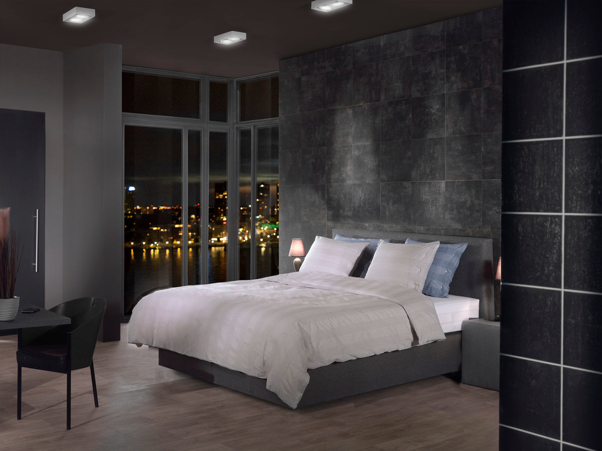 Yellow Dekbedovertrek Arrezo Vapor Grey - 100% Katoen