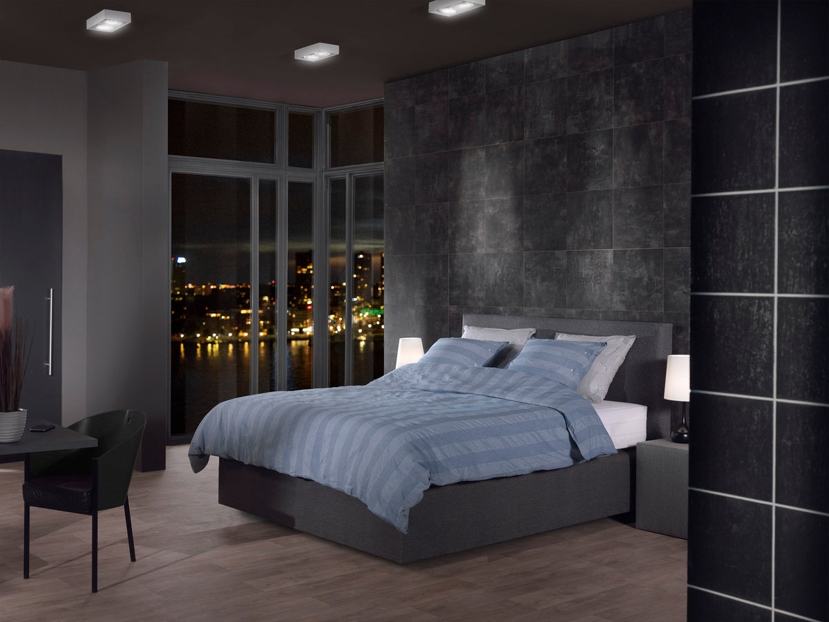 Yellow Dekbedovertrek Arrezo Sky Blue - 100% Katoen