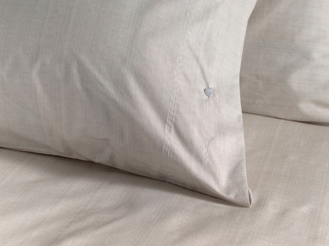 Yellow Dekbedovertrek Melfi Nomad Natural - 100% Katoen