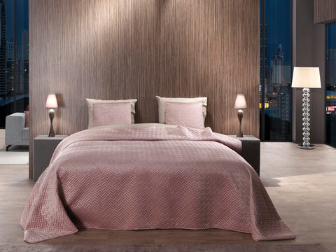 Yellow Sprei Audrey Shady Pink - 100% Polyester