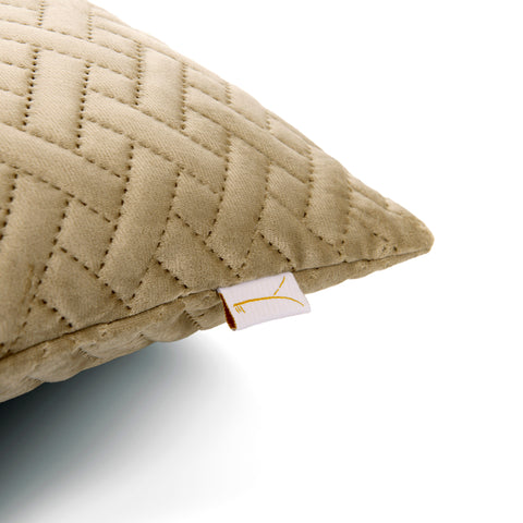 Yellow Sierkussen Audrey Sand - 100% Polyester