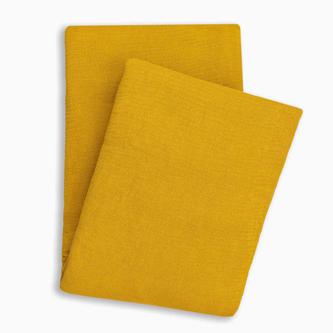 Yellow Plaid ICA Honey Gold - 100% Katoen