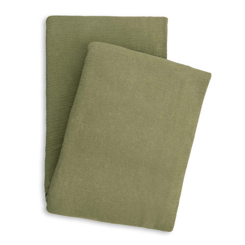 Yellow Plaid ICA Army Green - 100% Katoen