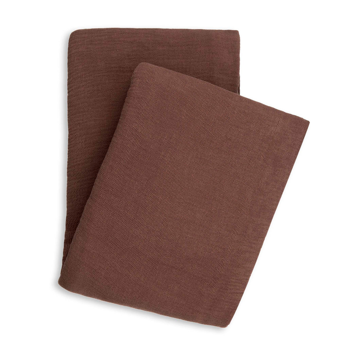 Yellow Plaid ICA Maroon Brown - 100% Katoen