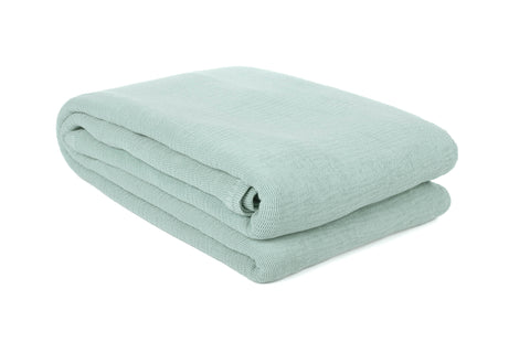 Yellow Sprei ICA Spa Blue - 100% Katoen