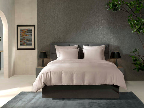 Yellow Dekbedovertrek Bamboo Flint Grey - 100% Bamboo