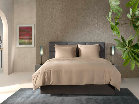 Yellow Dekbedovertrek Bamboo Desert Sand - 100% Bamboo