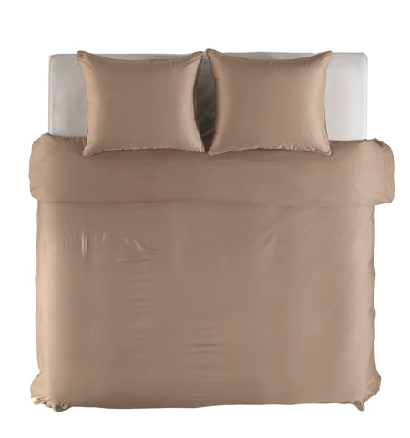 Yellow Dekbedovertrek Bamboo Desert Sand - 100% Bamboo