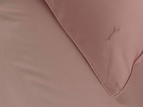 Yellow Dekbedovertrek Bamboo Shady Pink - 100% Bamboo