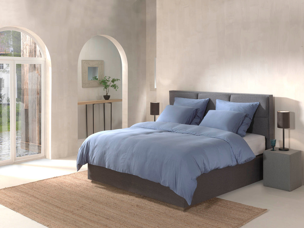 Yellow Dekbedovertrek Bamboo Ocean Blue - 100% Bamboo