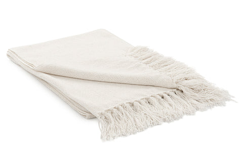 Yellow Plaid Navia White - 70% Katoen 30% Polyester