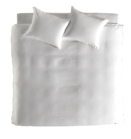 Yellow Dekbedovertrek Gavrel White - 100% Katoen