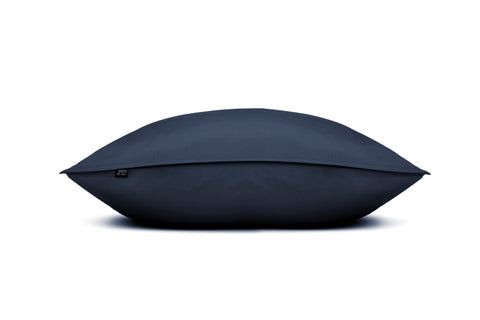 Zohome Kussensloop Satinado Navy Blue - 100% Katoen-Satijn