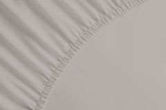 Hoeslaken Percale Tender Grey - 100% Katoen-Perkal