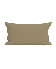 Kussensloop Percale Safari Sand - 100% Katoen-Perkal