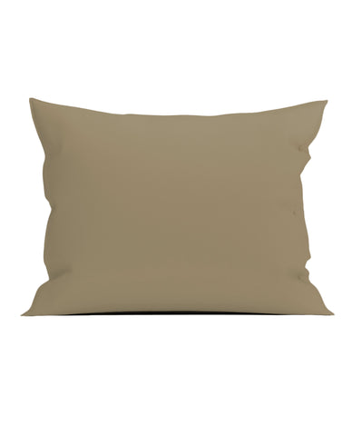 Yellow Kussensloop Percale Safari Sand - 100% Katoen-Perkal