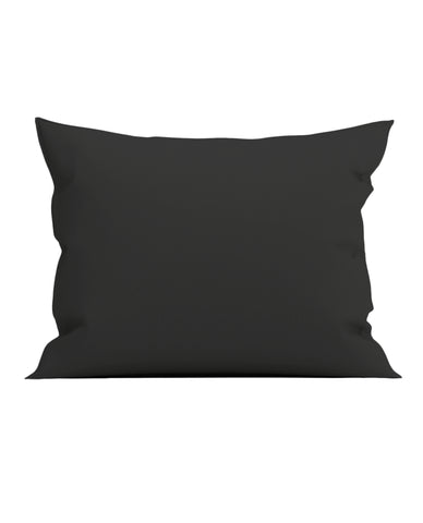 Yellow Kussensloop Percale Volcano Black - 100% Katoen-Perkal