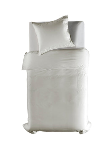 Yellow Dekbedovertrek Percale Tender Grey - 100% Katoen-Perkal