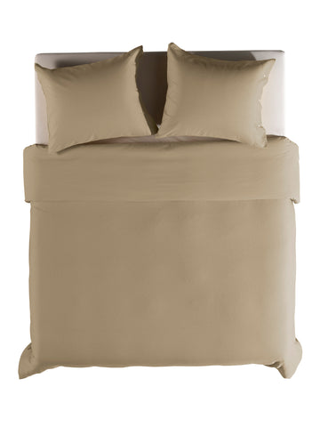 Yellow Dekbedovertrek Cialda Pale Khaki - 100% Katoen