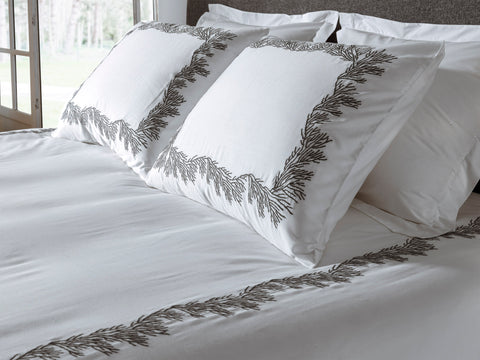 Yellow Dekbedovertrek Fayette Brilliant White - 100% Katoen-Satijn