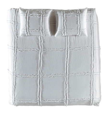 Yellow Dekbedovertrek Adelade Brilliant White - 100% Katoen, Voorzijde: Gauze / Achterzijde: Perkal