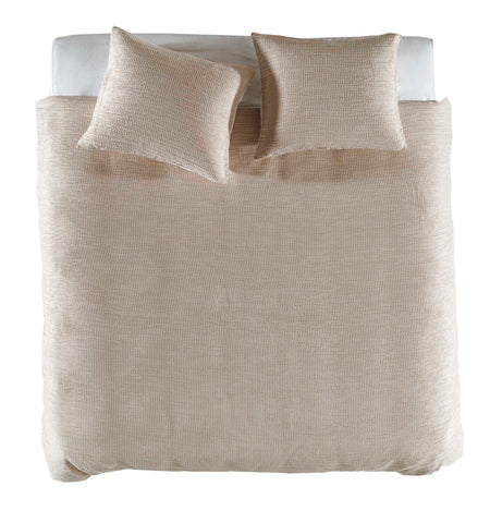 Yellow Dekbedovertrek Violette Mojave Sand - Voor: 100% Tencel-Wafel / Achter: 100% Katoen-Perkal