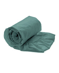 Hoeslaken Elementi Mineral Green - 100% Cotton Satin