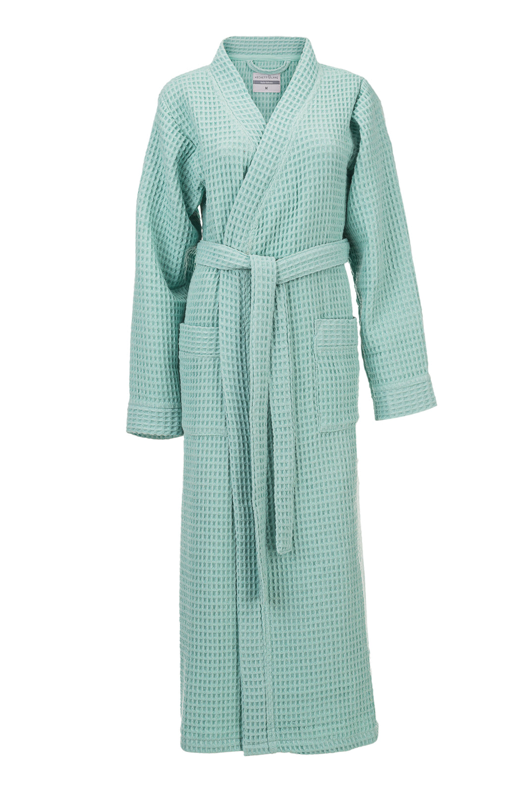 Heckettlane Badjas Wafel Sea Green 65% Gerecycled Katoen 35% Andere Vezels