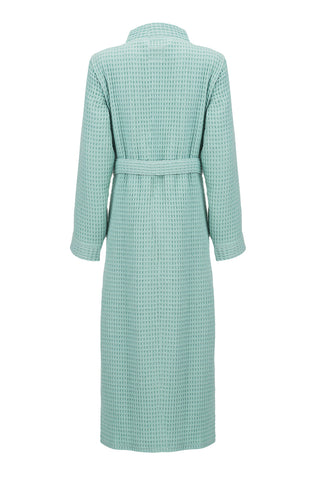 Heckettlane Badjas Wafel Sea Green 65% Gerecycled Katoen 35% Andere Vezels