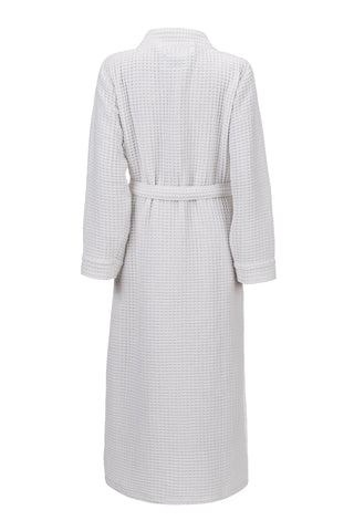 Heckettlane Badjas Wafel Super White 65% Gerecycled Katoen 35% Andere Vezels