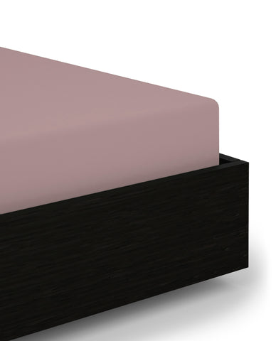 Heckettlane Hoeslaken Elementi Rose Tan - 100% Katoen-Satijn