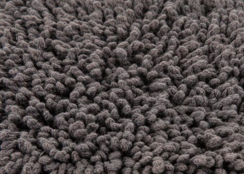 Heckettlane Badmat Fergana Classic Anthracite - 100% Katoen