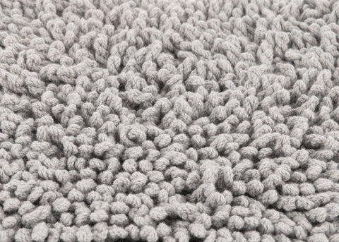 Heckettlane Badmat Fergana Ash Grey - 100% Katoen