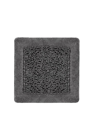 Heckettlane Badmat Buchara Classic Anthracite - 100% Katoen
